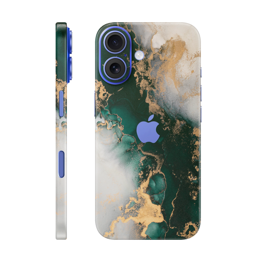 Folie de protectie pentru iPhone 16 Plus, eSkins Signature, Skin Forest Mist