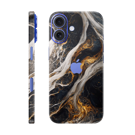 Folie de protectie pentru iPhone 16 Plus, eSkins Signature, Skin Luxe Nebula