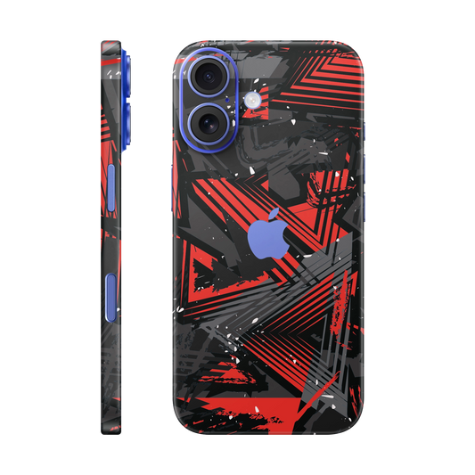 Folie de protectie pentru iPhone 16 Plus, eSkins Signature, Skin Urban Assault