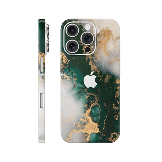 Folie de protectie pentru iPhone 16 Pro, eSkins Signature, Skin Forest Mist