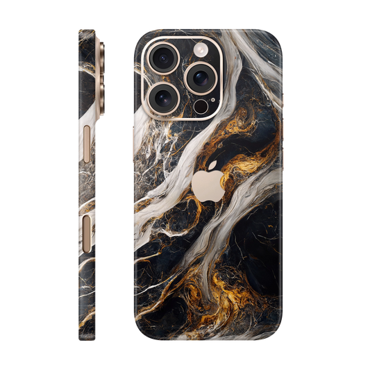 Folie de protectie pentru iPhone 16 Pro Max, eSkins Signature, Skin Luxe Nebula