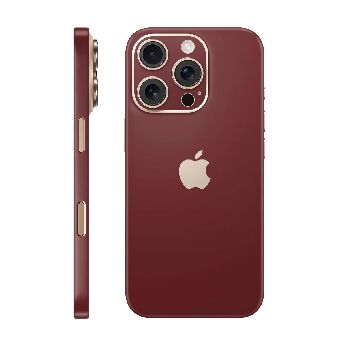 Folie de protectie pentru iPhone 16 Pro Max, eSkins Unique, Skin Mat Cupru
