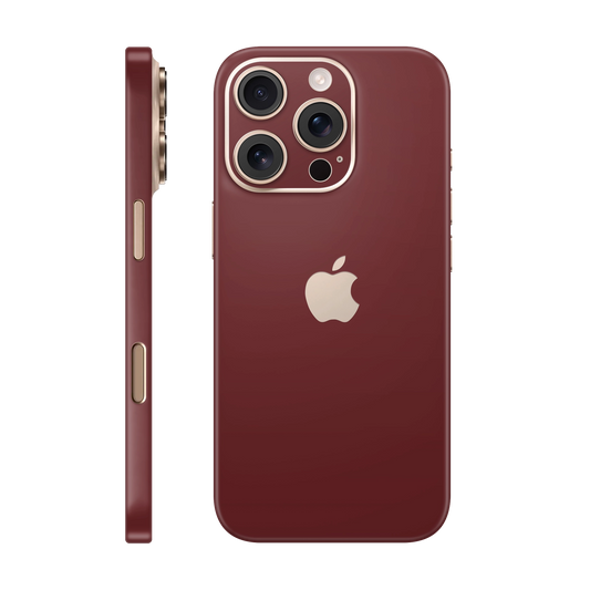 Folie de protectie pentru iPhone 16 Pro Max, eSkins Unique, Skin Mat Cupru