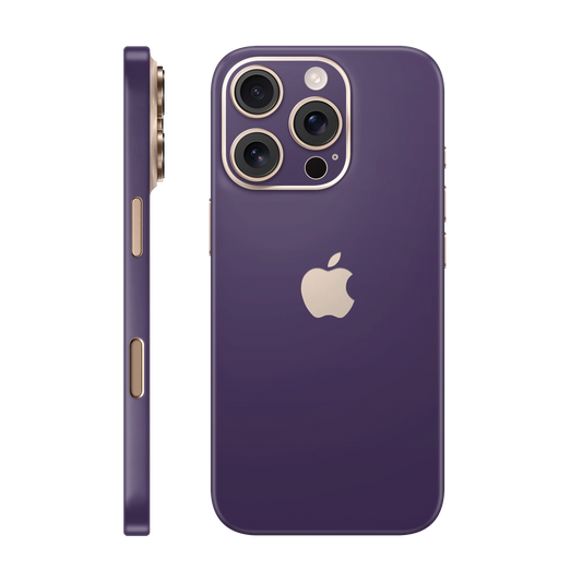 Folie de protectie pentru iPhone 16 Pro Max, eSkins Unique, Skin Mat Mov