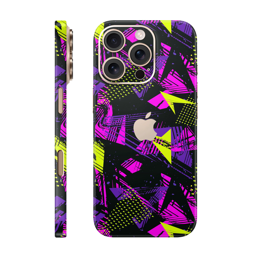 Folie de protectie pentru iPhone 16 Pro Max, eSkins Signature, Skin Urban Graffiti