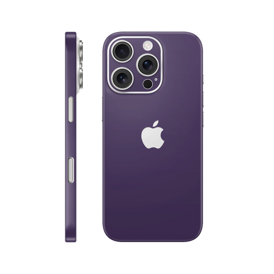 Folie de protectie pentru iPhone 16 Pro, eSkins Unique, Skin Mat Mov