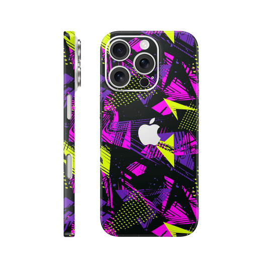 Folie de protectie pentru iPhone 16 Pro, eSkins Signature, Skin Urban Graffiti