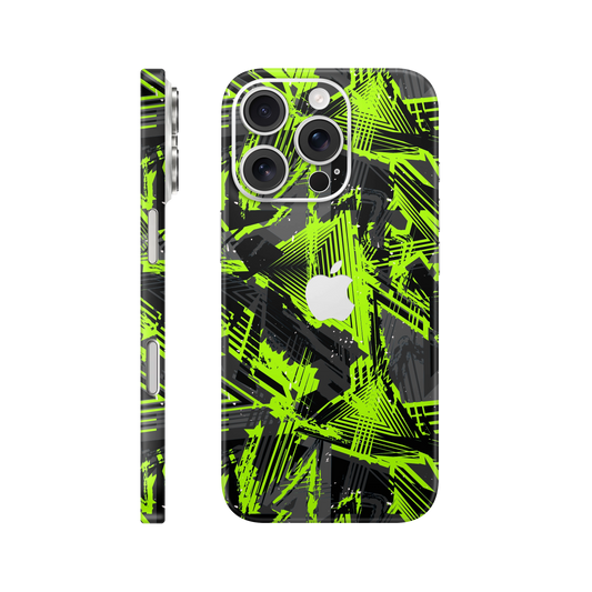 Folie de protectie pentru iPhone 16 Pro, eSkins Signature, Skin Urban Voltage
