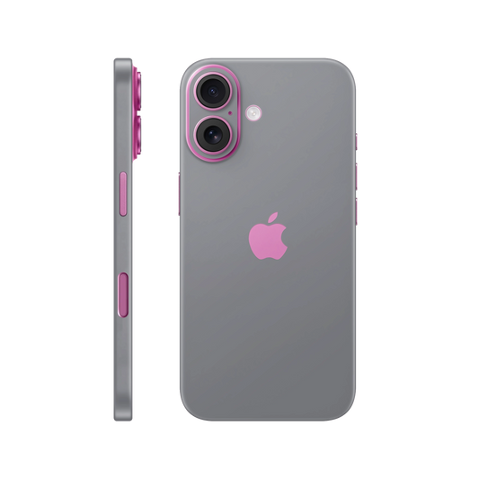 Folie de protectie pentru iPhone 16, eSkins Unique, Skin Mat Gri