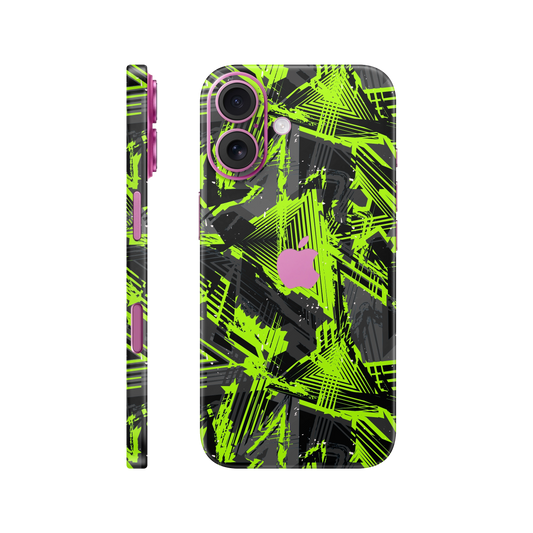 Folie de protectie pentru iPhone 16, eSkins Signature, Skin Urban Voltage