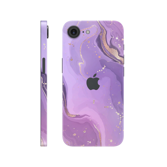 Folie de protectie pentru iPhone 16e, eSkins Signature, Skin Lavender Swirl