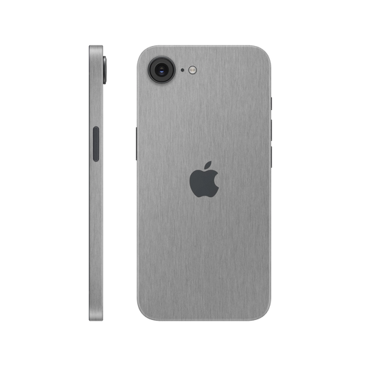 Folie de protectie pentru iPhone 16e, eSkins Elegans, Skin Metalic Grafit