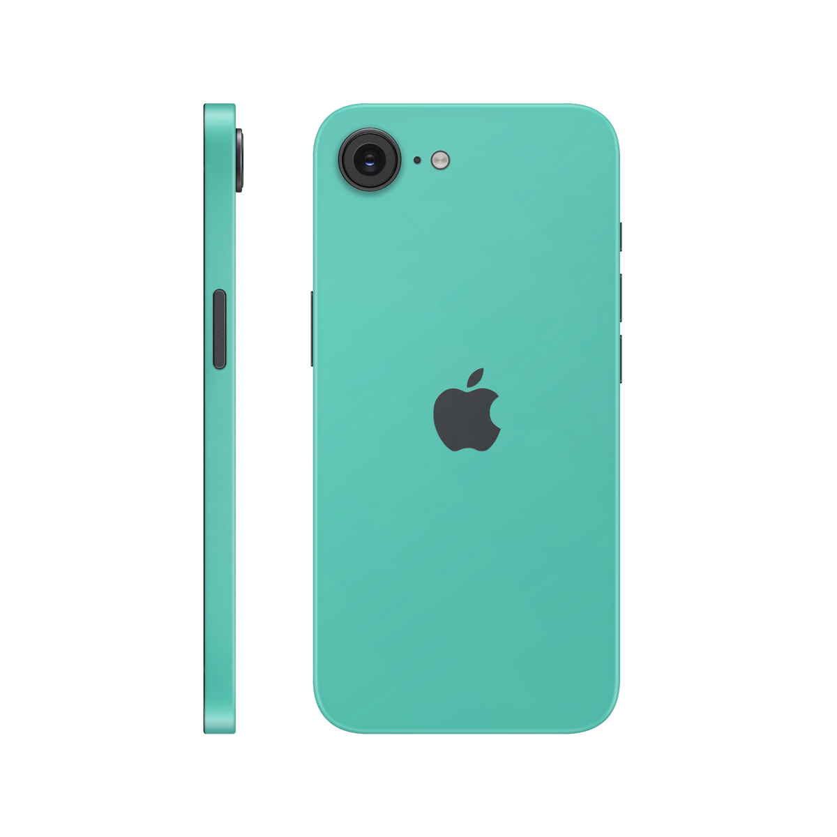 Folie de protectie pentru iPhone 16e, eSkins Unique, Skin Mat Verde Menta