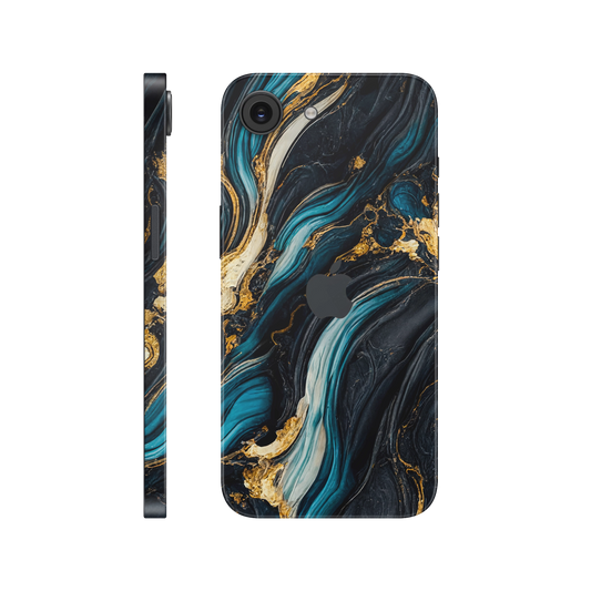 Folie de protectie pentru iPhone 16e, eSkins Signature, Skin Mystic Ocean