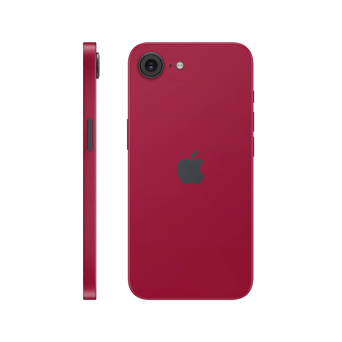 Folie de protectie pentru iPhone 16e, eSkins Unique, Skin Mat Rosu