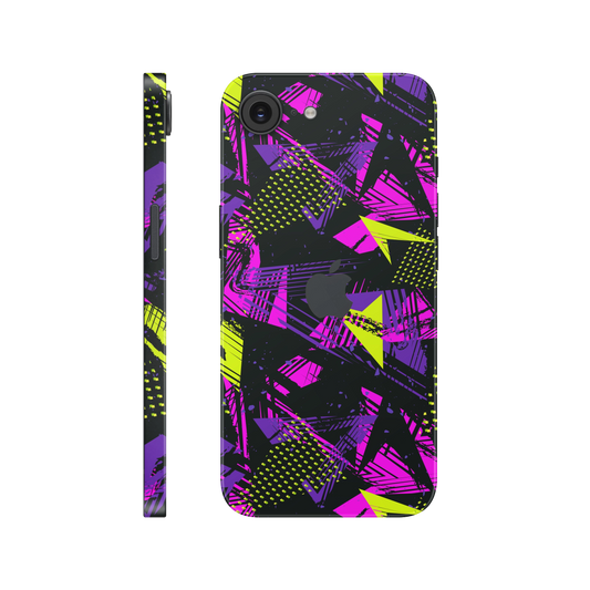 Folie de protectie pentru iPhone 16e, eSkins Signature, Skin Urban Graffiti