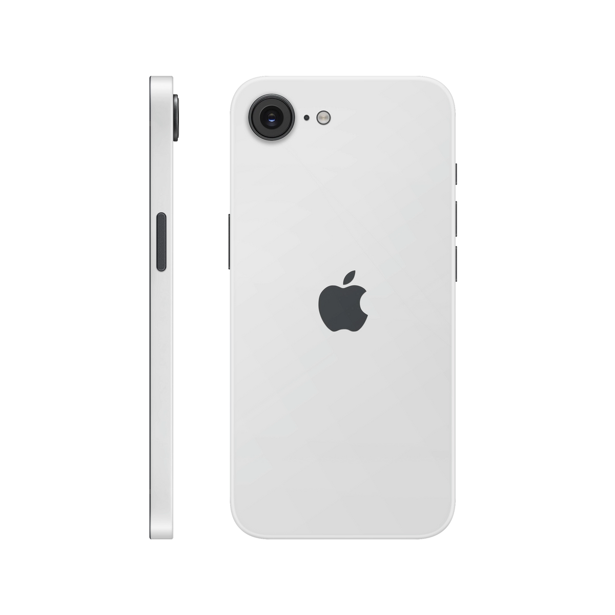 Folie de protectie pentru iPhone 16e, eSkins Unique, Skin Mat Alb