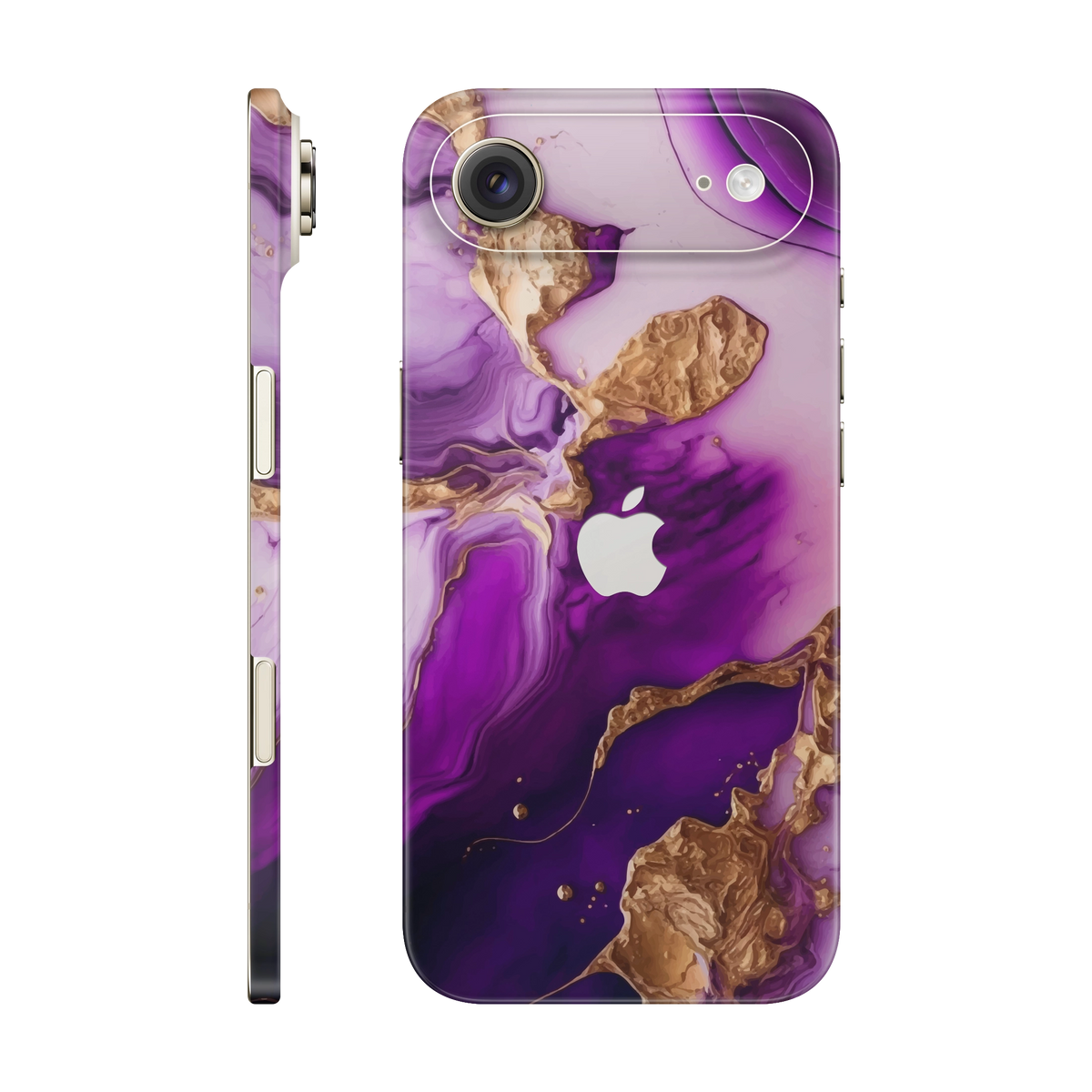 Folie de protectie pentru iPhone 17 Air, eSkins Signature, Skin Amethyst Dream