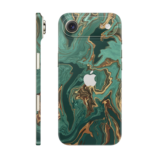 Folie de protectie pentru iPhone 17 Air, eSkins Signature, Skin Emerald Flow