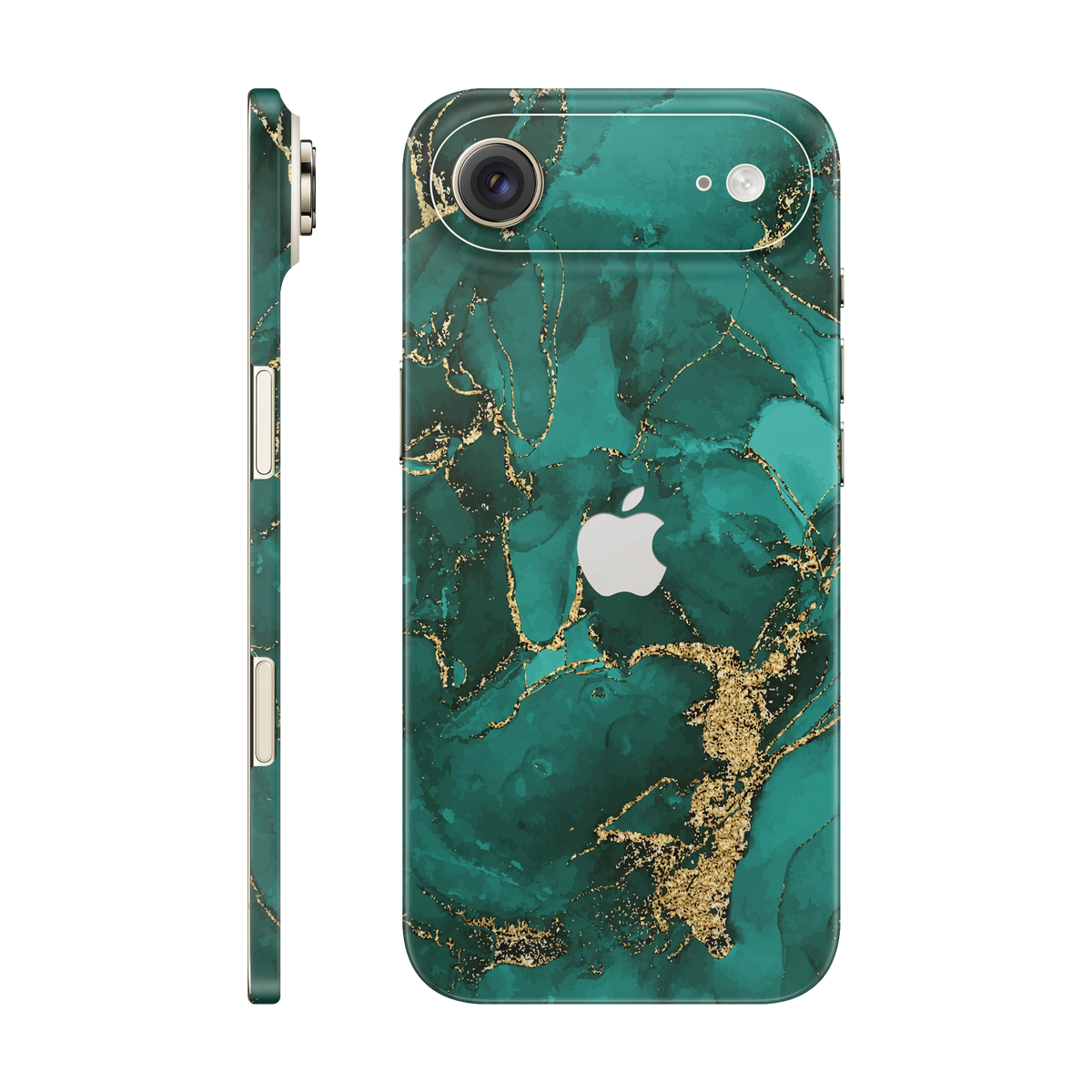 Folie de protectie pentru iPhone 17 Air, eSkins Signature, Skin Ethereal Green