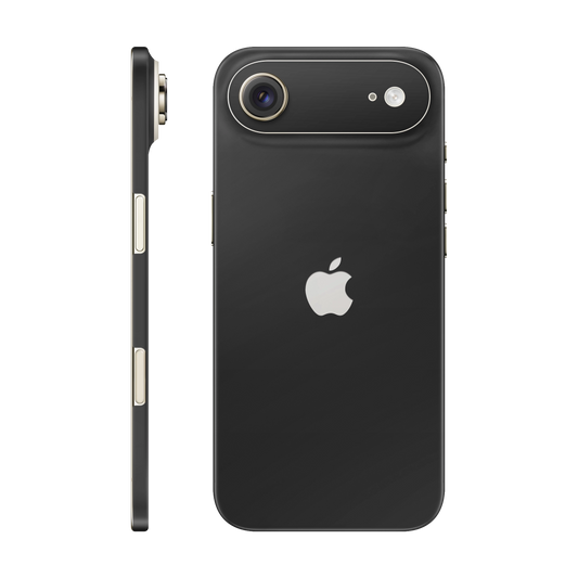 Folie de protectie pentru iPhone 17 Air, eSkins Unique, Skin Mat Negru