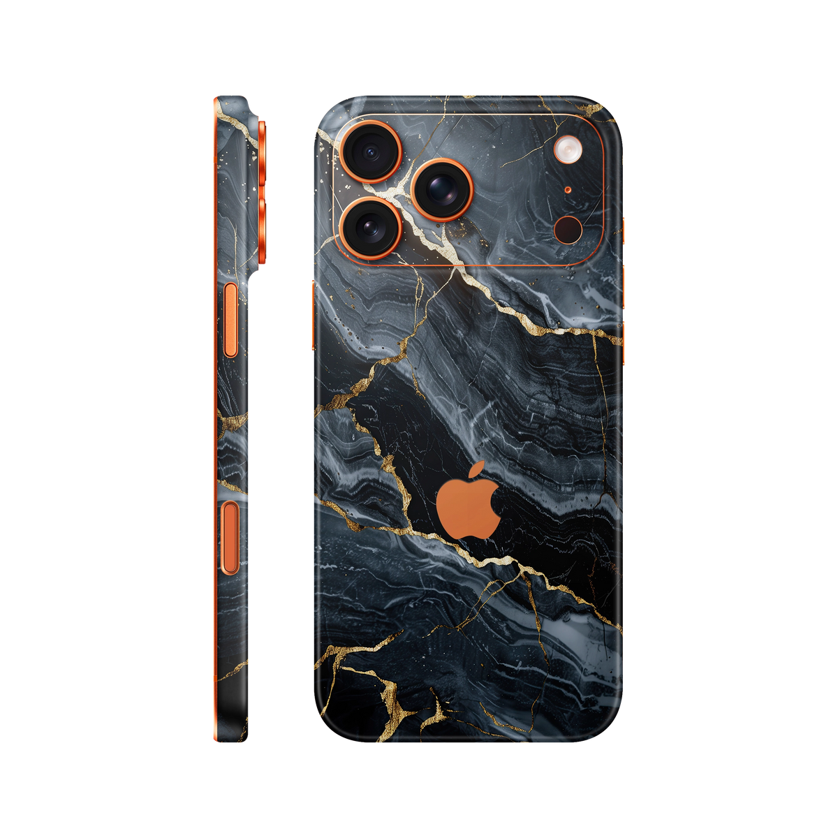 Folie de protectie pentru iPhone 17 Pro, eSkins Signature, Skin Gilded Abyss