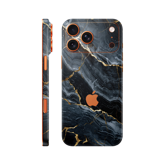 Folie de protectie pentru iPhone 17 Pro, eSkins Signature, Skin Gilded Abyss