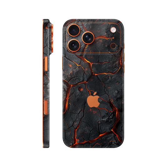 Folie de protectie pentru iPhone 17 Pro, eSkins Signature, Skin Inferno Crust