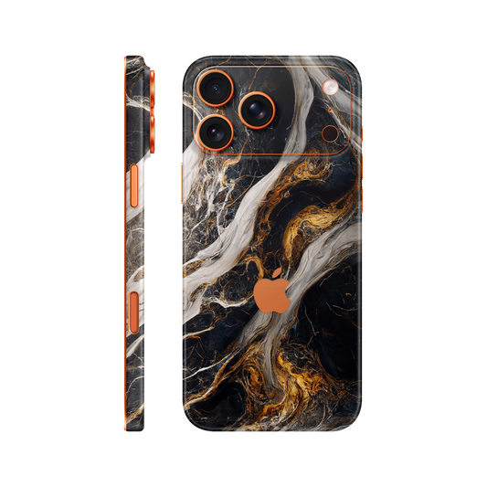 Folie de protectie pentru iPhone 17 Pro, eSkins Signature, Skin Luxe Nebula