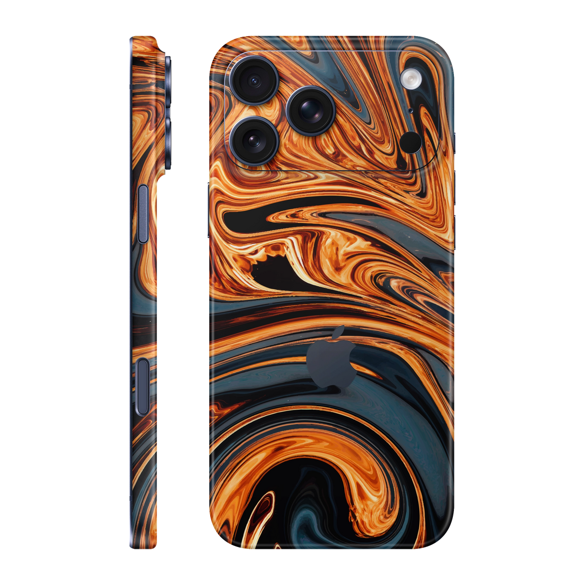 Folie de protectie pentru iPhone 17 Pro Max, eSkins Signature, Skin Amber Blaze
