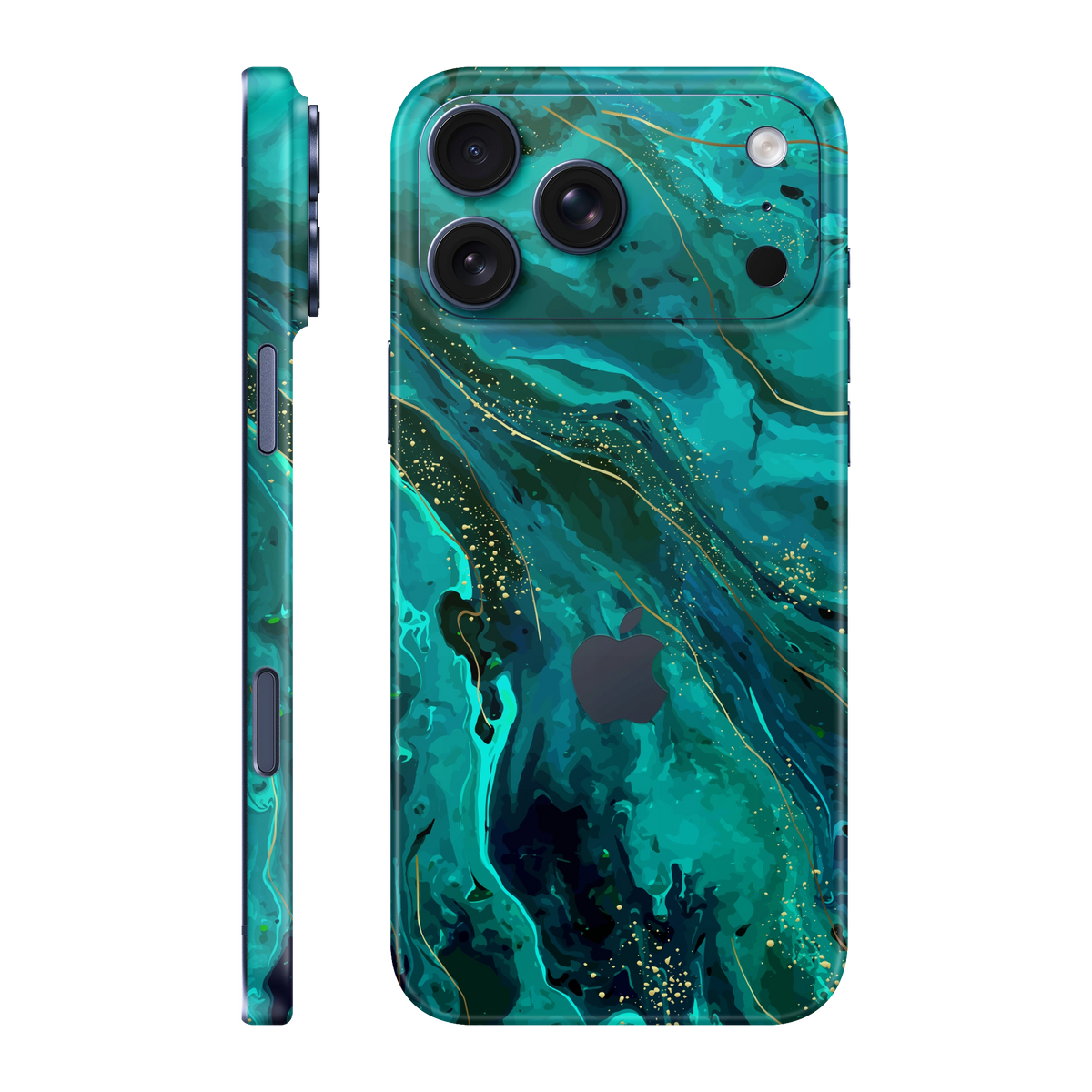 Folie de protectie pentru iPhone 17 Pro Max, eSkins Signature, Skin Celestial Lagoon