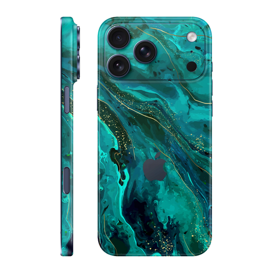 Folie de protectie pentru iPhone 17 Pro Max, eSkins Signature, Skin Celestial Lagoon