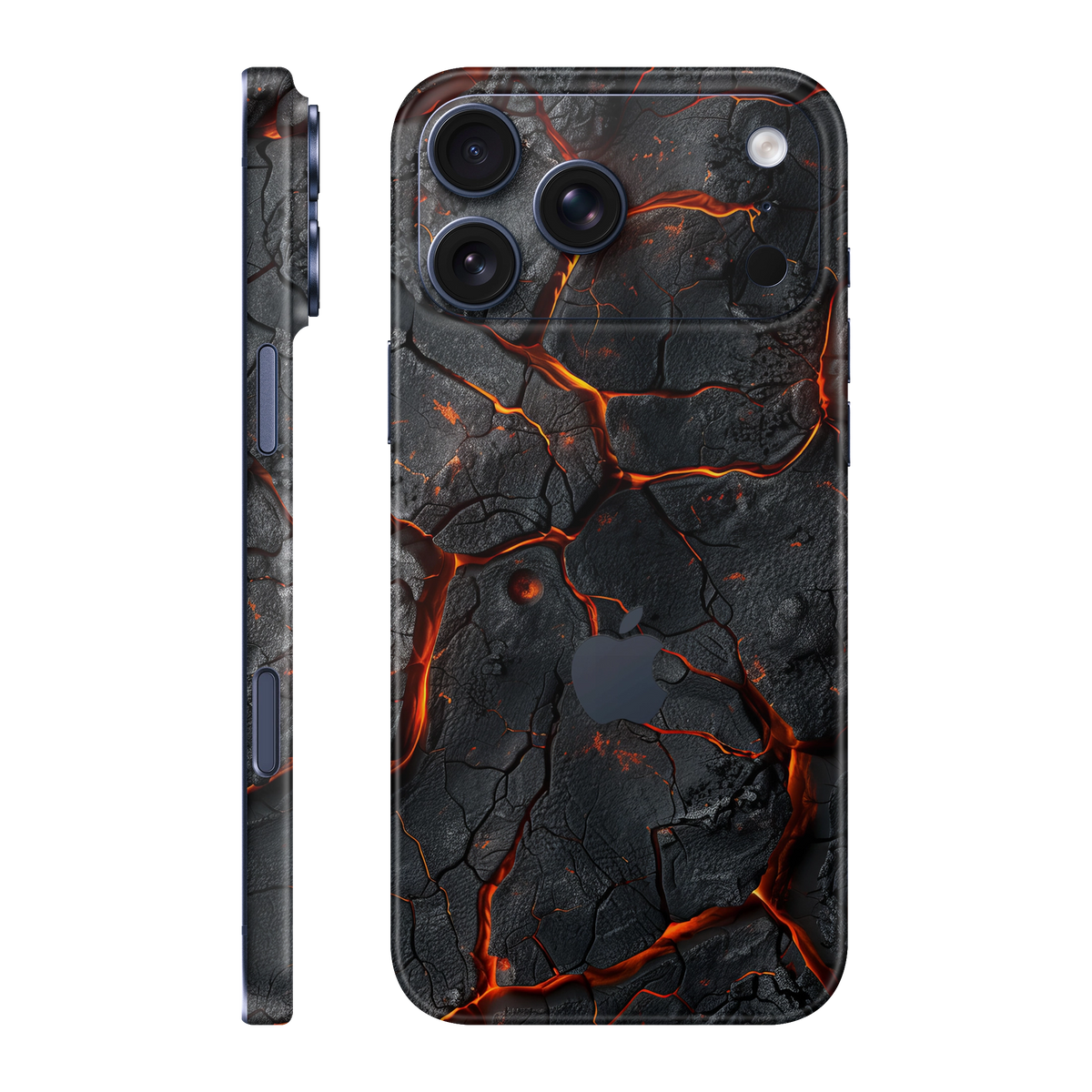 Folie de protectie pentru iPhone 17 Pro Max, eSkins Signature, Skin Inferno Crust