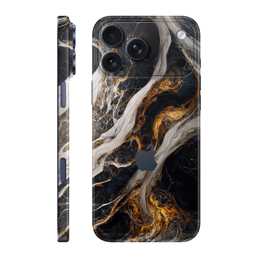 Folie de protectie pentru iPhone 17 Pro Max, eSkins Signature, Skin Luxe Nebula