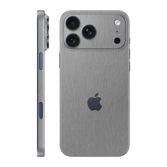Folie de protectie pentru iPhone 17 Pro Max, eSkins Elegans, Skin Metalic Grafit