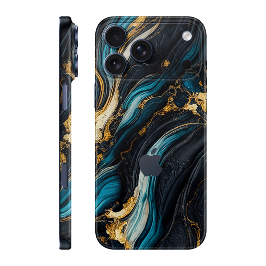 Folie de protectie pentru iPhone 17 Pro Max, eSkins Signature, Skin Mystic Ocean