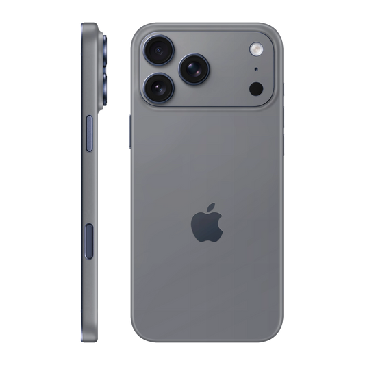 Folie de protectie pentru iPhone 17 Pro Max, eSkins Unique, Skin Mat Gri