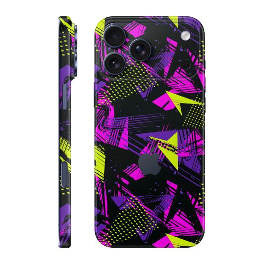 Folie de protectie pentru iPhone 17 Pro Max, eSkins Signature, Skin Urban Graffiti