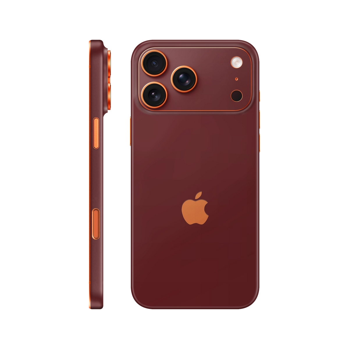 Folie de protectie pentru iPhone 17 Pro, eSkins Unique, Skin Mat Cupru