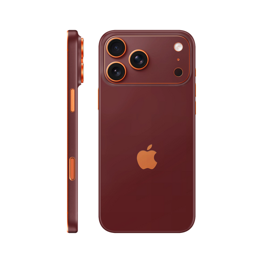 Folie de protectie pentru iPhone 17 Pro, eSkins Unique, Skin Mat Cupru