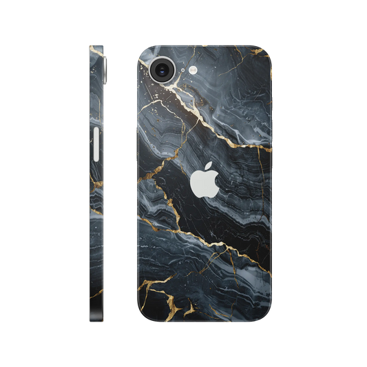 Folie de protectie iPhone 17e, eSkins Signature, Skin Gilded Abyss