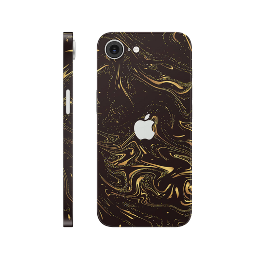 Folie de protectie iPhone 17e, eSkins Signature, Golden Noir