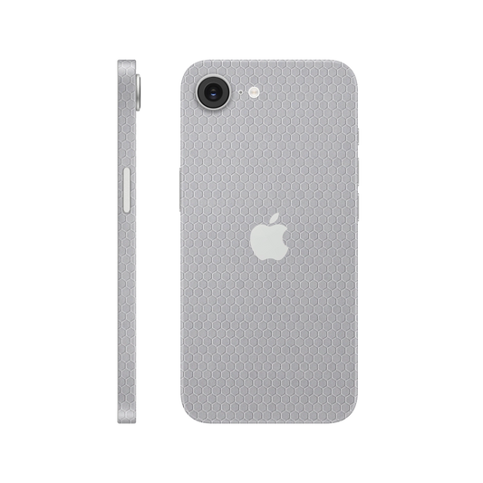 Folie de protectie pentru iPhone 17e, eSkins Elegans, Skin Honeycomb Gri