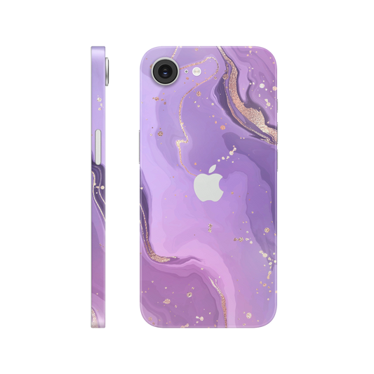 Folie de protectie pentru iPhone 17e, eSkins Signature, Skin Lavender Swirl