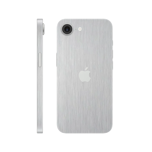 Folie de protectie iPhone 17e, eSkins Elegans, Skin Metalic Gri