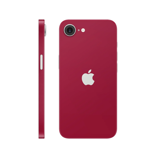 Folie de protectie iPhone 17e, eSkins Unique, Skin Mat Rosu