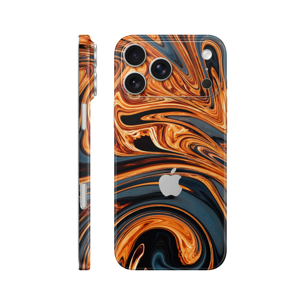 Folie de protectie pentru iPhone 18 Pro, eSkins Signature, Skin Amber Blaze