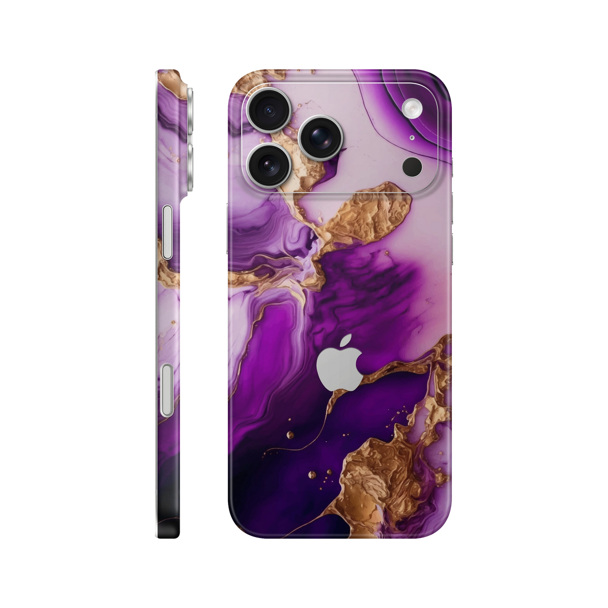Folie de protectie pentru iPhone 18 Pro, eSkins Signature, Skin Amethyst Dream