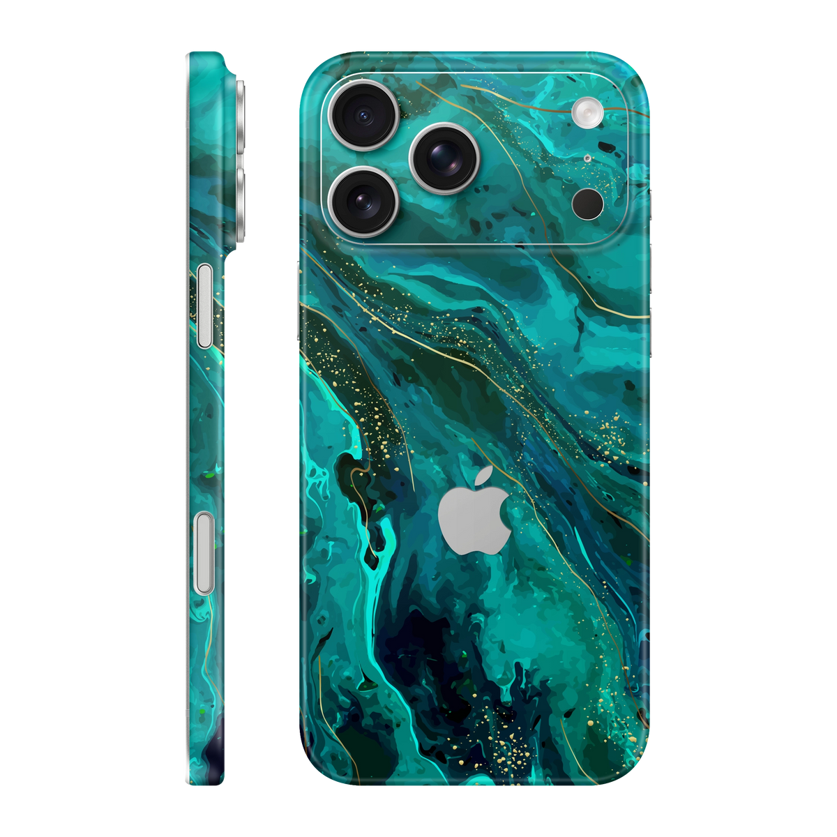 Folie de protectie pentru iPhone 18 Pro Max, eSkins Signature, Skin Celestial Lagoon