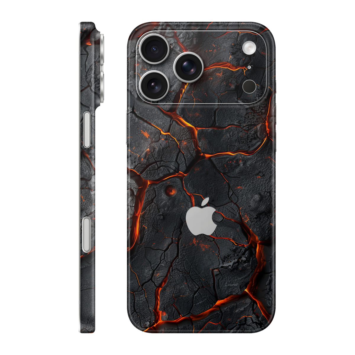 Folie de protectie pentru iPhone 18 Pro Max, eSkins Signature, Skin Inferno Crust